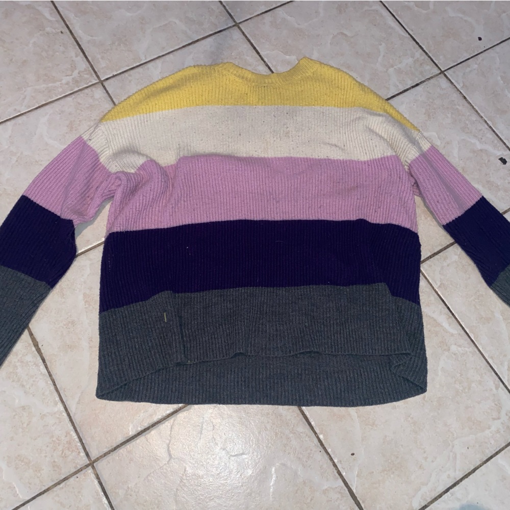 multicolor, oversized sweater